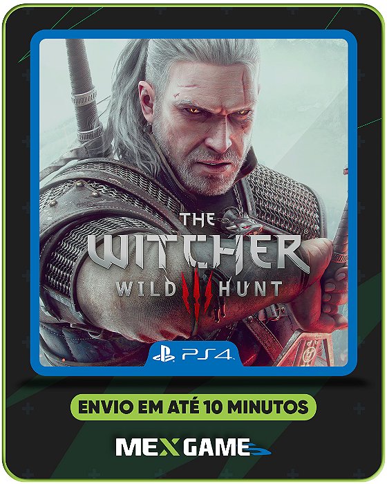 THE WITCHER 3 - PS4 - MÍDIA DIGITAL