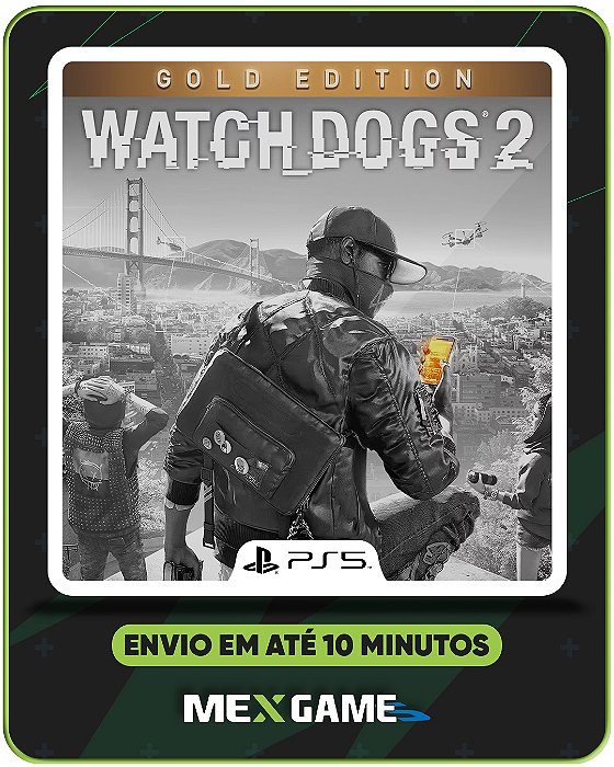 WATCH DOGS 2 GOLD EDITION - PS5 - MÍDIA DIGITAL