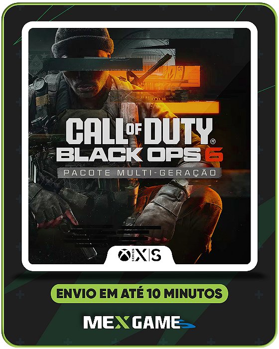 CALL OF DUTY BLACK OPS 6 - XBOX SERIES X|S- MÍDIA DIGITAL