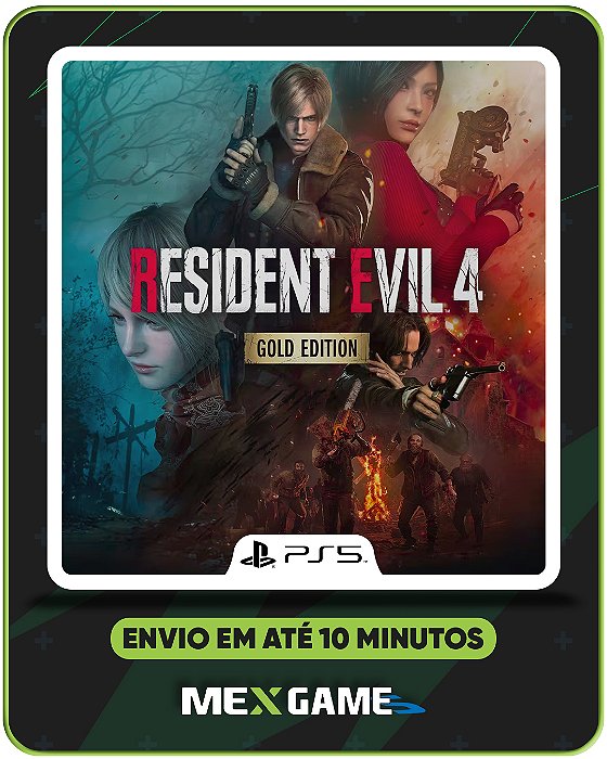 RESIDENT EVIL 4 GOLD - PS5 - MÍDIA DIGITAL