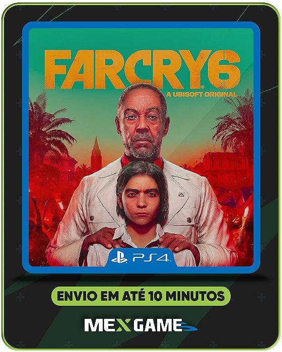 FAR CRY 6 - PS4 - MÍDIA DIGITAL
