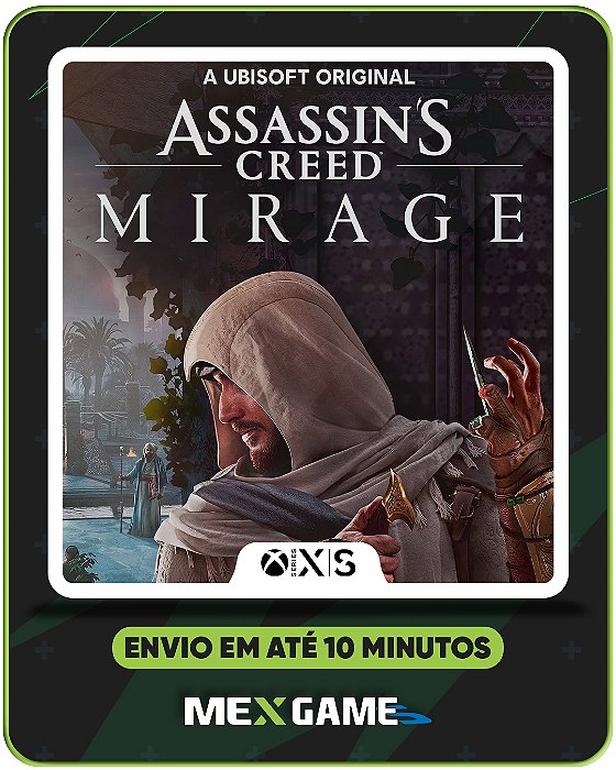 ASSASSINS CREED MIRAGE - XBOX SERIES X|S - MÍDIA DIGITAL