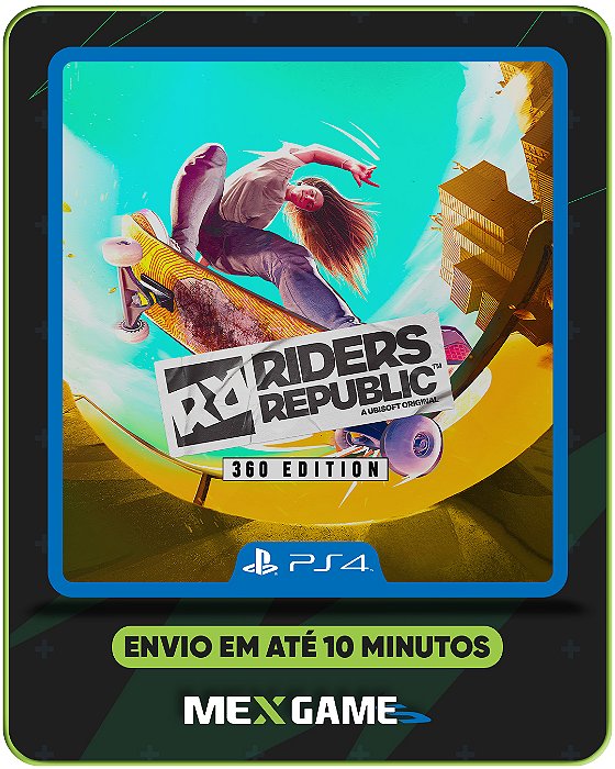 RIDERS REPUBLIC 360 EDITION - PS4 - MÍDIA DIGITAL