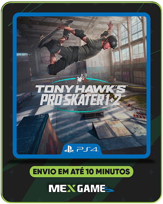 TONY HAWKS PRO SKATER 1 + 2 - PS4 - MÍDIA DIGITAL