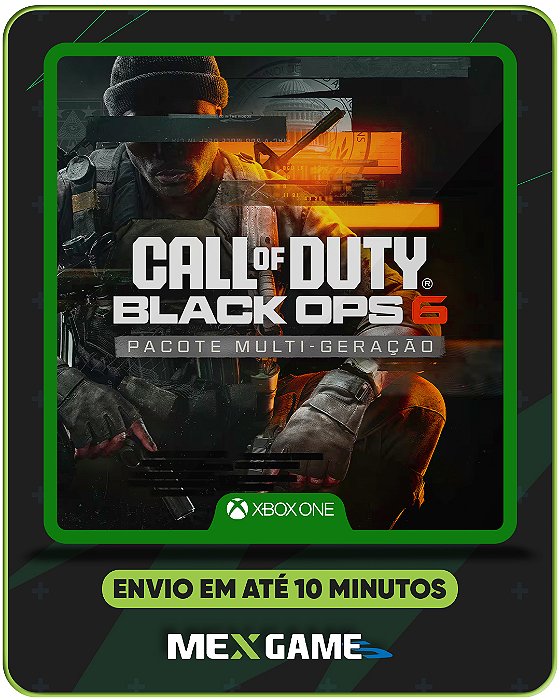 CALL OF DUTY BLACK OPS 6 - XBOX ONE- MÍDIA DIGITAL