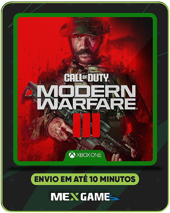 CALL OF DUTY MODERN WARFARE 3 - XBOX ONE- MÍDIA DIGITAL
