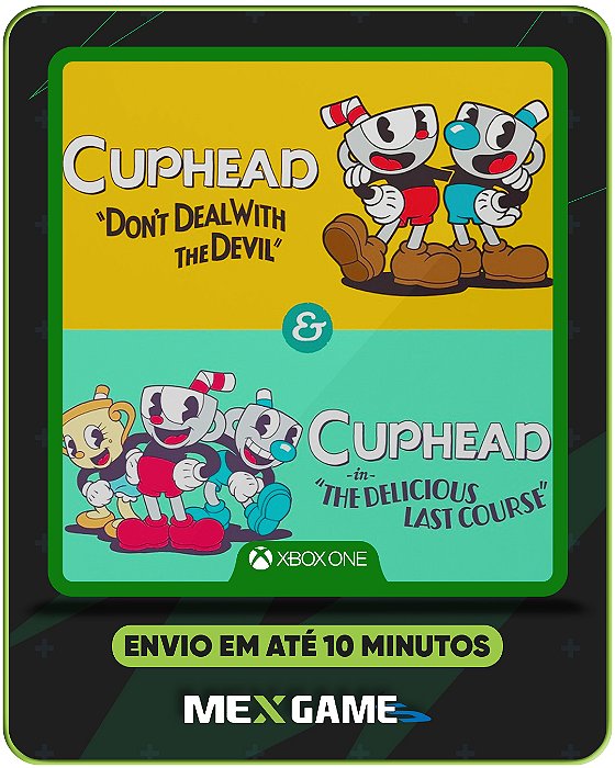 CUPHEAD & THE DELICIOUS - XBOX ONE- MÍDIA DIGITAL