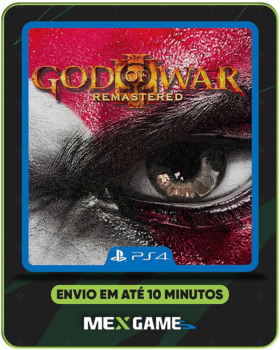 GOD OF WAR 3 REMASTERED - PS4 - MÍDIA DIGITAL