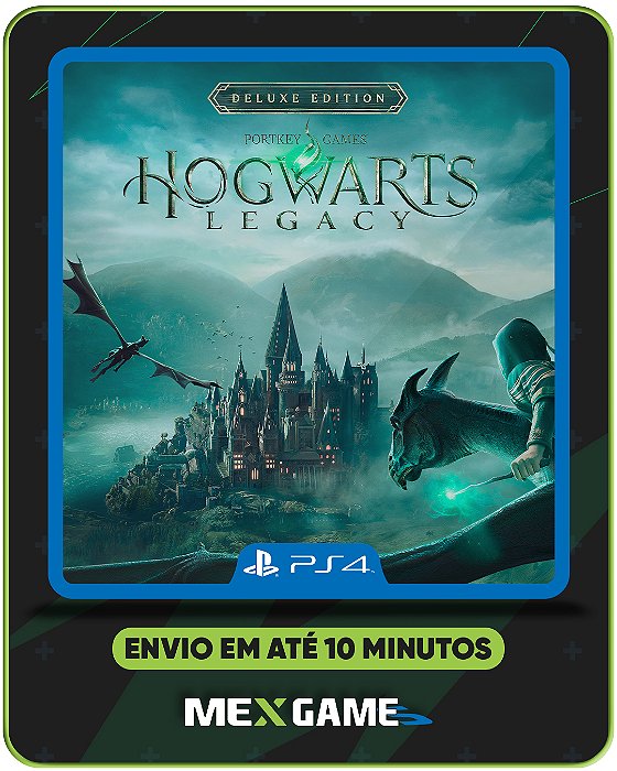 HOGWARTS LEGACY DELUXE - PS4 - MÍDIA DIGITAL