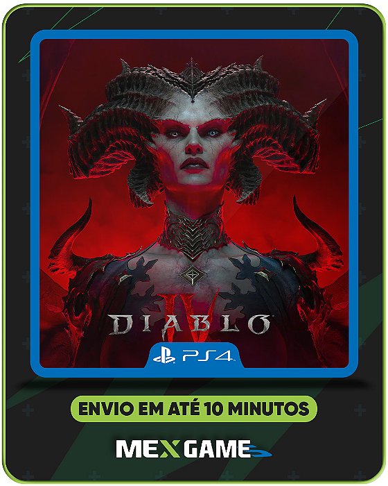 DIABLO IV - PS4 - MÍDIA DIGITAL