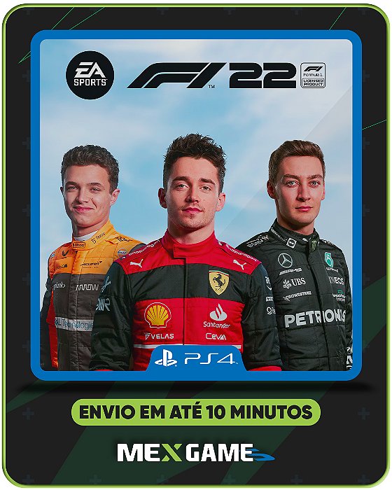 F1 22 - PS4 - MÍDIA DIGITAL