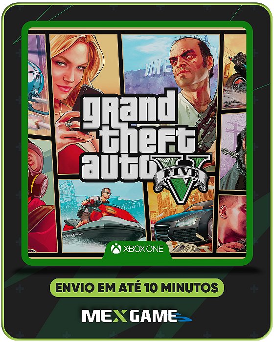 GRAND THEFT AUTO (GTA) V - XBOX ONE- MÍDIA DIGITAL