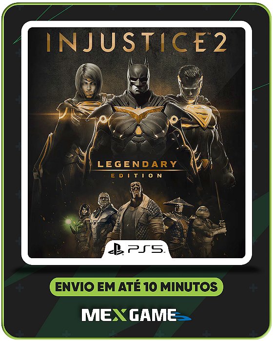 INJUSTICE 2 LEGENDARY - PS5 - MÍDIA DIGITAL