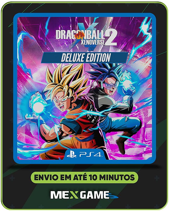 DRAGON BALL XENOVERSE 2 DELUXE - PS4 - MÍDIA DIGITAL