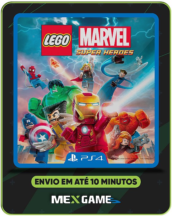 LEGO MARVEL SUPER HEROES - PS4 - MIDIA DIGITAL