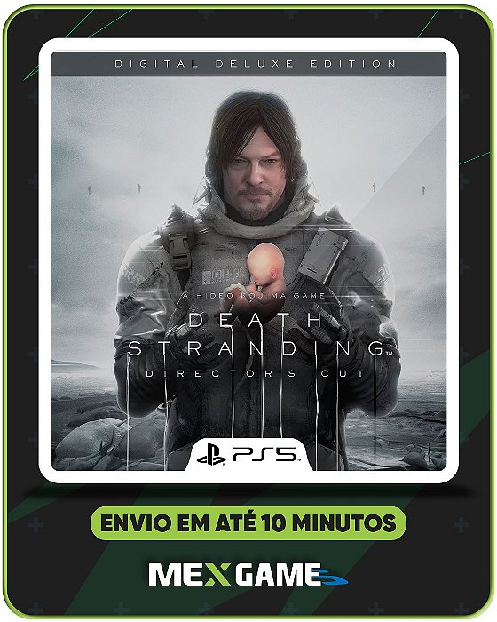 DEATH STRANDING DIRECTOR'S CUT DIGITAL DELUXE - PS5 - MIDIA DIGITAL