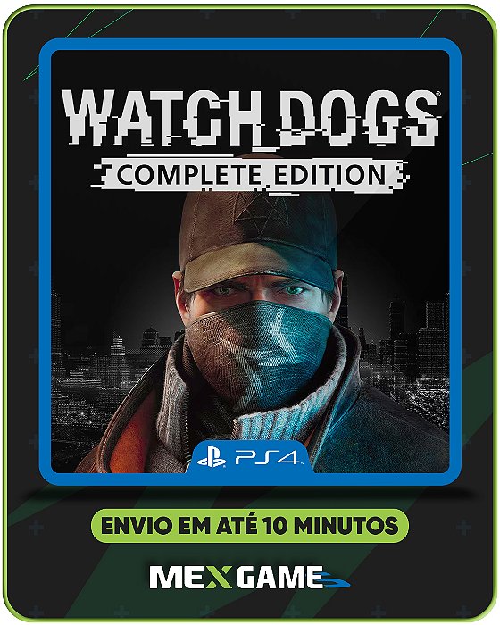 WATCH DOGS COMPLETE EDITION - PS4 - MIDIA DIGITAL