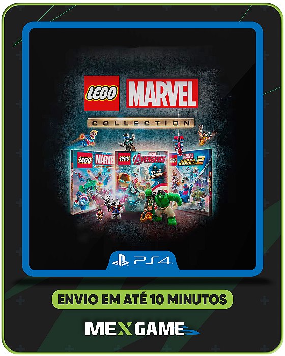 COLEÇÃO LEGO MARVEL - PS4 - MIDIA DIGITAL