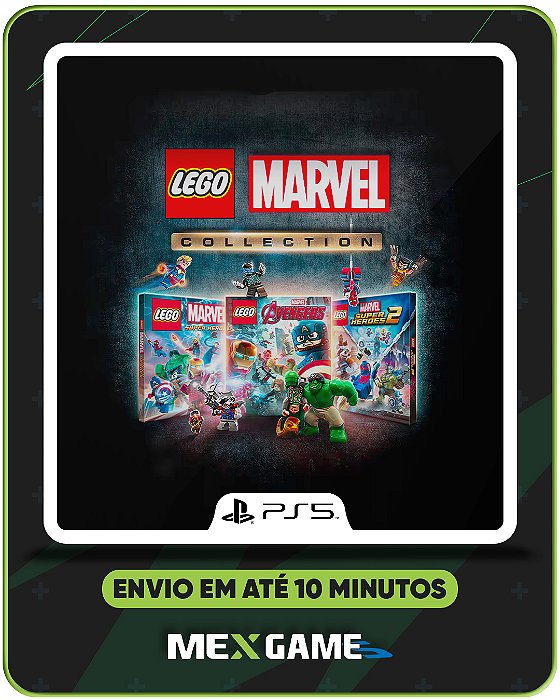 COLEÇÃO LEGO MARVEL - PS5 - MIDIA DIGITAL