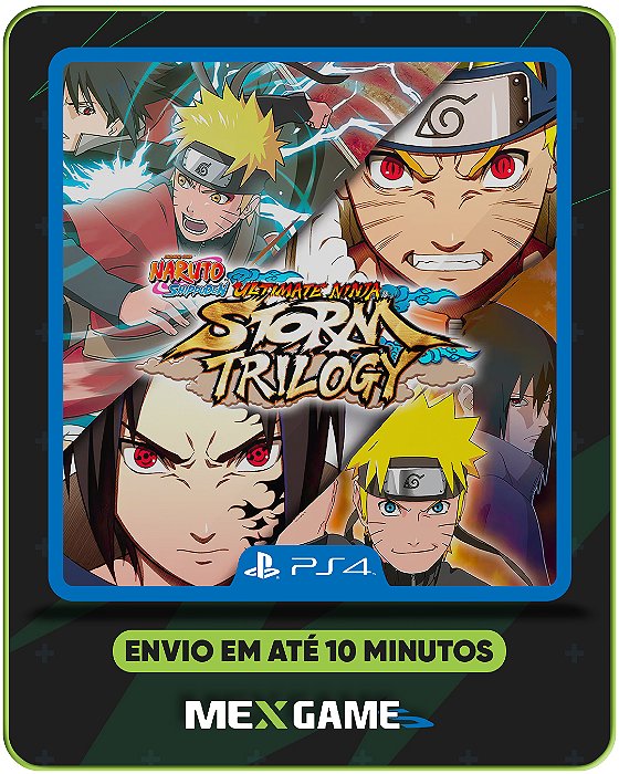 NARUTO STORM TRILOGY - PS4 - MIDIA DIGITAL