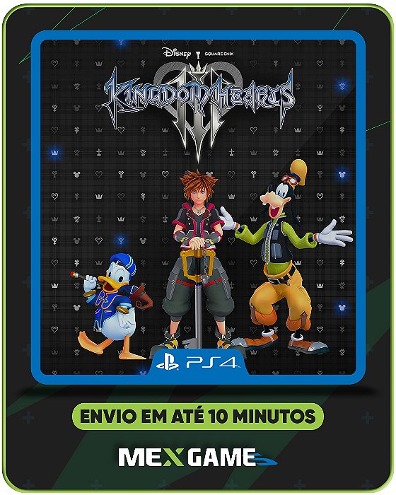 KINGDOM HEARTS III - PS4 - MÍDIA DIGITAL