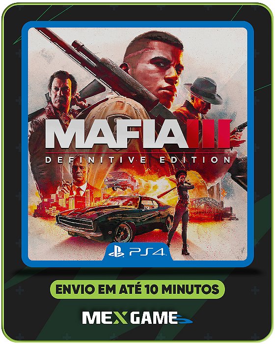 MAFIA 3 DEFINITIVE EDITION - PS4 - MIDIA DIGITAL