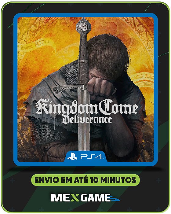 KINGDOM COME DELIVERANCE- PS4 - MIDIA DIGITAL