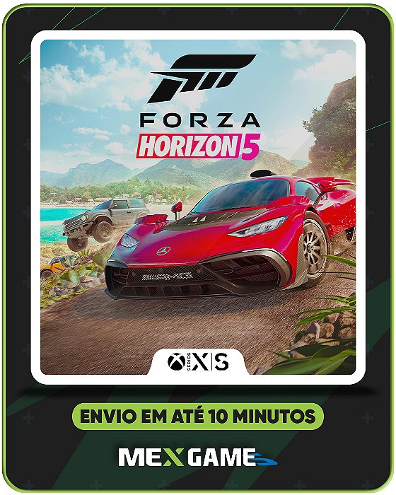 FORZA HORIZON 5 STANDARD EDITION - XBOX SERIES X|S - MÍDIA DIGITAL