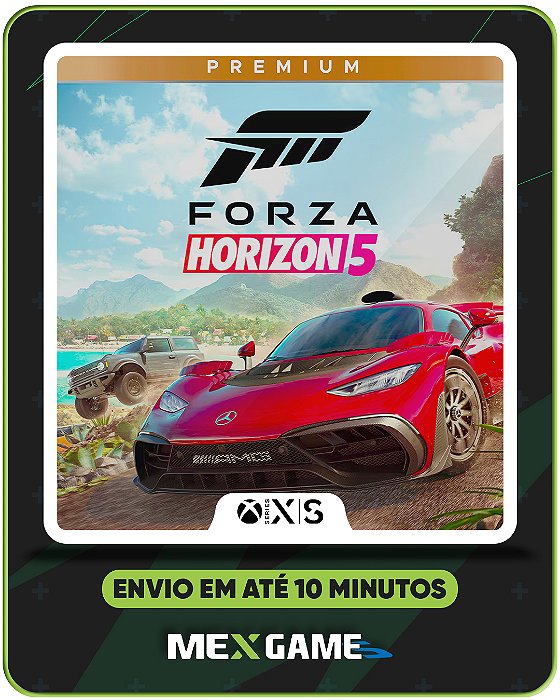 FORZA HORIZON 5 PREMIUM - XBOX SERIES X|S - MÍDIA DIGITAL