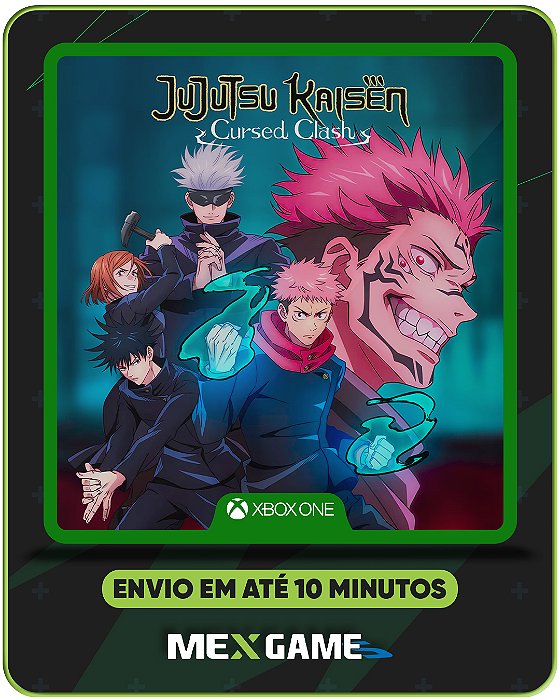 JUJUTSU KAISEN CURSED CLASH - XBOX ONE - MÍDIA DIGITAL
