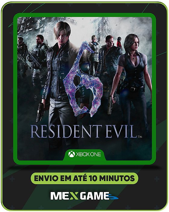 RESIDENT EVIL 6- XBOX ONE- MÍDIA DIGITAL