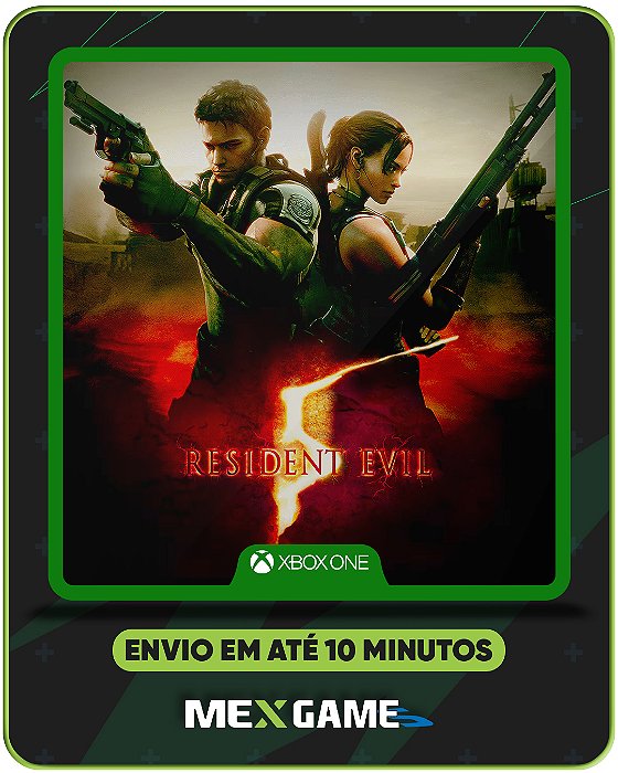 RESIDENT EVIL 5- XBOX ONE - MÍDIA DIGITAL