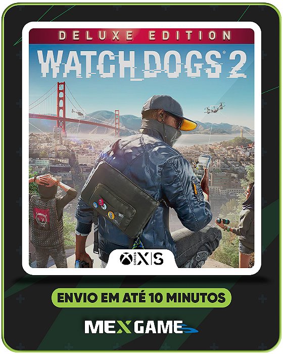 WATCH DOGS 2 DELUXE  - XBOX SERIES X|S- MÍDIA DIGITAL