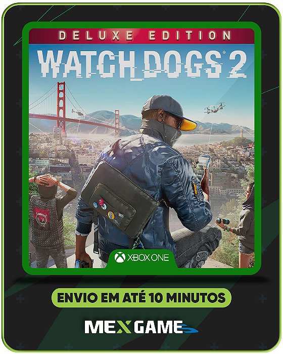 WATCH DOGS 2 DELUXE  - XBOX ONE- MÍDIA DIGITAL