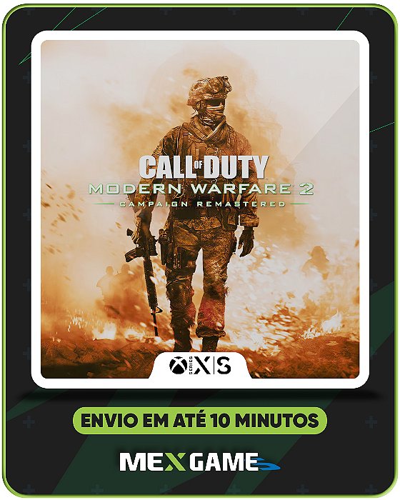 CALL OF DUTY: MODERN WARFARE 2 CAMPAIGN REMASTERED - XBOX SERIES X|S - MÍDIA DIGITAL