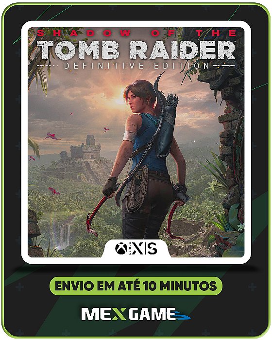 SHADOW OF THE TOMB RAIDER DEFINITIVE EDITION - XBOX SERIES X|S - MÍDIA DIGITAL