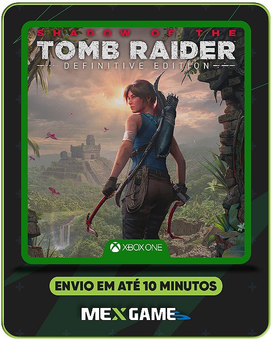 SHADOW OF THE TOMB RAIDER DEFINITIVE EDITION - XBOX ONE - MÍDIA DIGITAL