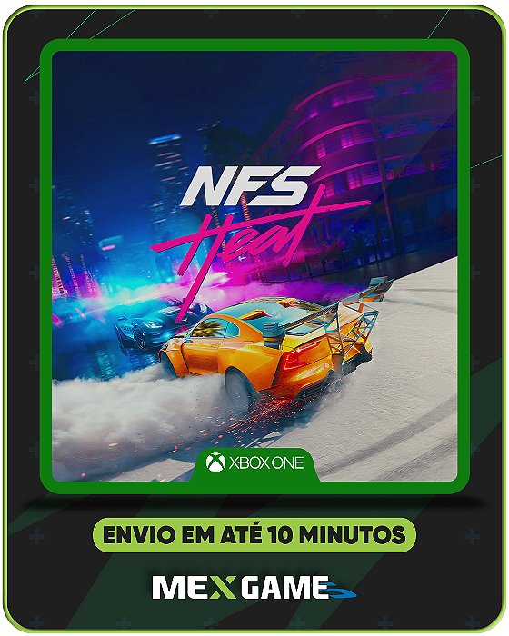 NEED FOR SPEED HEAT - XBOX ONE - MÍDIA DIGITAL