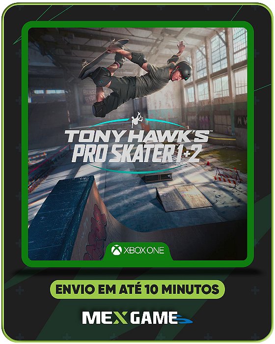 TONY HAWK'S PRO SKATER 1 + 2 - XBOX ONE - MÍDIA DIGITAL