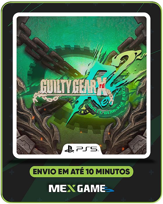 GUILTY GEAR XRD REV 2 - PS5 - MÍDIA DIGITAL
