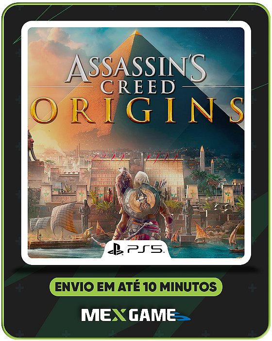 ASSASSIN’S CREED ORIGINS - PS5 - MÍDIA DIGITAL