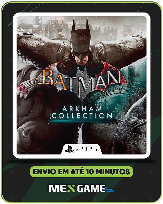 BATMAN ARKHAM COLLECTION  - PS5 - MÍDIA DIGITAL
