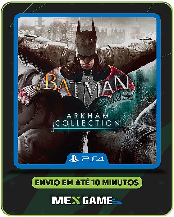 BATMAN ARKHAM COLLECTION  - PS4 - MÍDIA DIGITAL