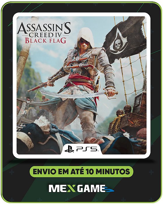ASSASSIN’S CREED IV: BLACK FLAG - PS5 - MÍDIA DIGITAL