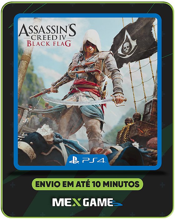 ASSASSIN’S CREED IV: BLACK FLAG - PS4 - MÍDIA DIGITAL
