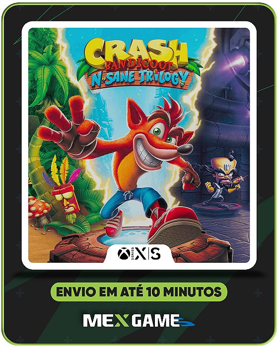 CRASH TRILOGY - XBOX SERIES X|S- MÍDIA DIGITAL