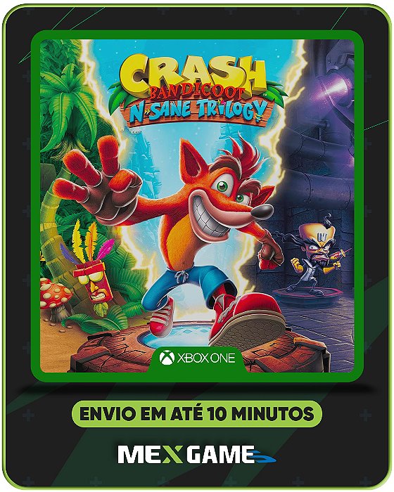CRASH TRILOGY - XBOX SERIES ONE - MÍDIA DIGITAL