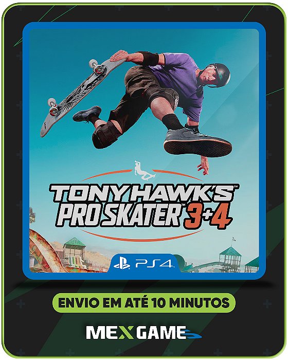TONY HAWKS PRO STAKER 3 + 4 - PS4 - MÍDIA DIGITAL