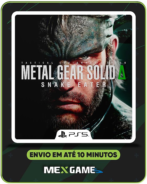 METAL GEAR SOLID Δ: SNAKE EATER - PS5 - MÍDIA DIGITAL