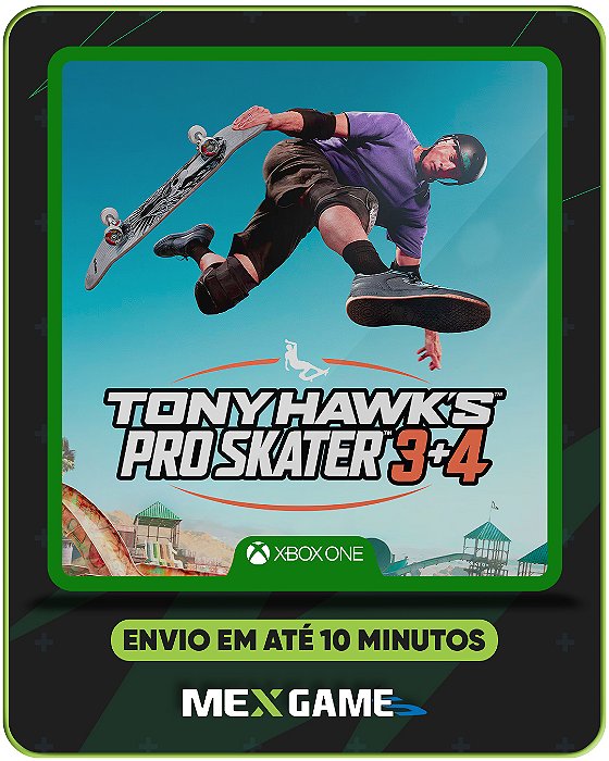TONY HAWKS PRO STAKER 3 + 4 - XBOX ONE - MÍDIA DIGITAL
